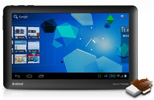 “$100 ICS Tablet” Novo7 is available for pre-order… for $120