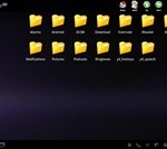 Download File Manager HD from the Android Market