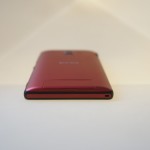 red sony xperia zl 1