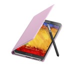 galaxy note3 flipcover pen_blush pink