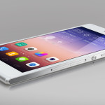 huawei ascend p7 front side tilted