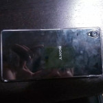 sony xperia z3 gets spotted again, this time with a protective casing on