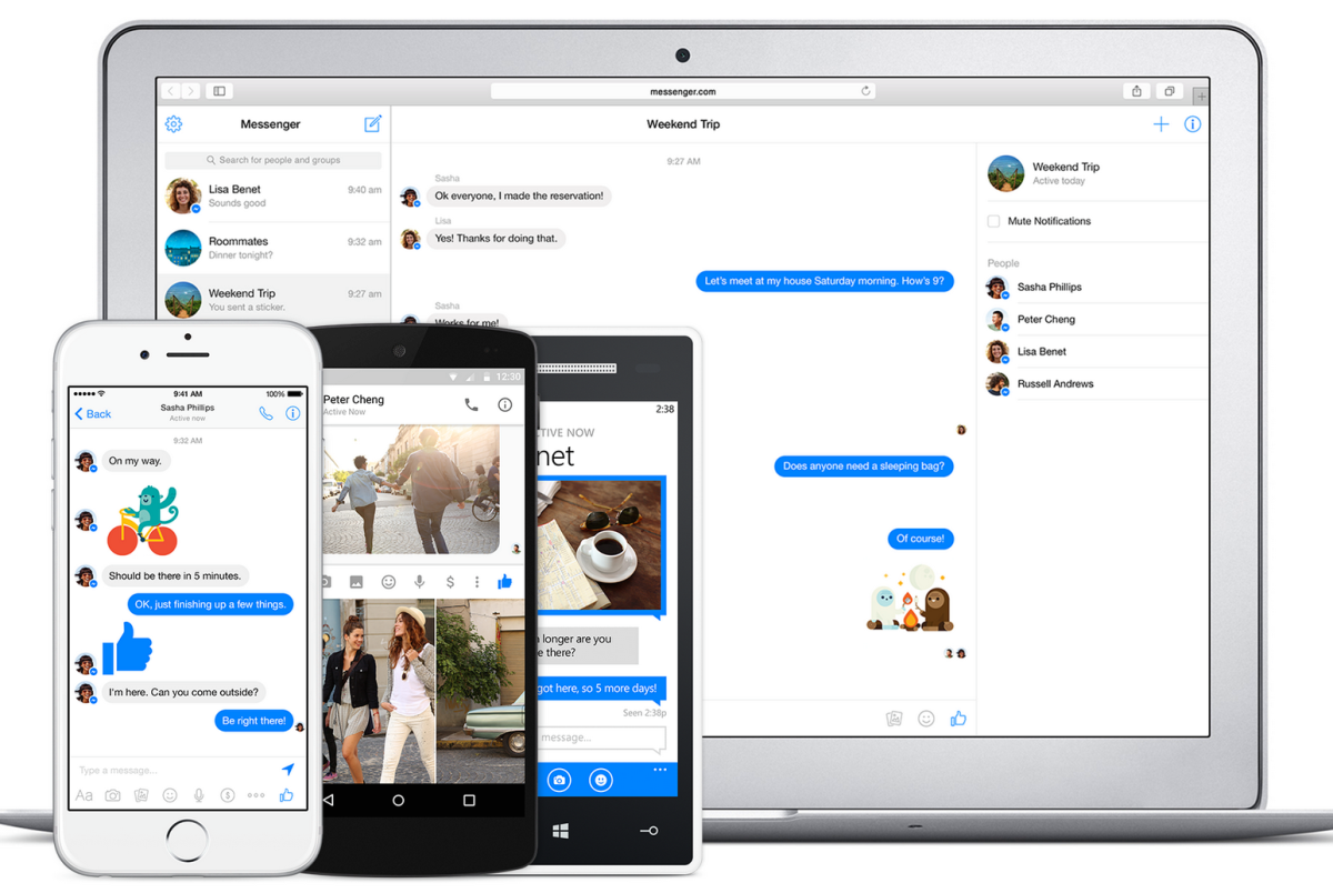 Facebook Messenger Now Accessible Via Messenger.com