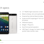 nexus 6p tech specs