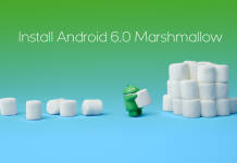 isntall android 6 marshmallow