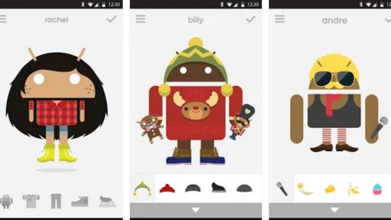 Google Androidify App Ready For 16 New Stuff Added Goandroid