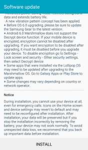 samsung galaxy s6 android 6.0 marshmallow update