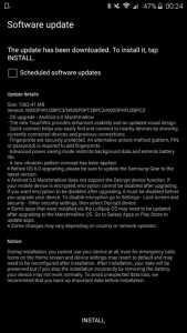 sprint is rolling out android 6.0.1 marshmallow to galaxy note 4 and note 5