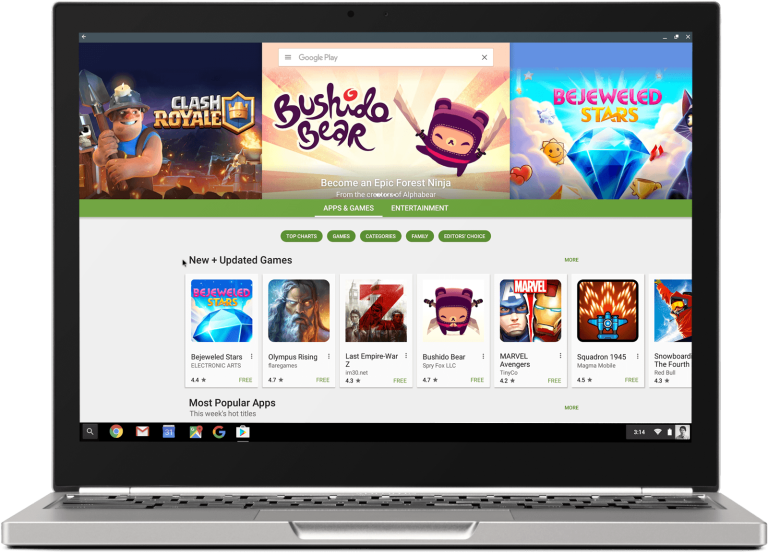 Official: Chromebooks Can Enjoy Android Apps With Google Play Access Official: Chromebooks Can Enjoy Android Apps With Google Play Access