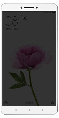 xiaomi mi max front didplsy