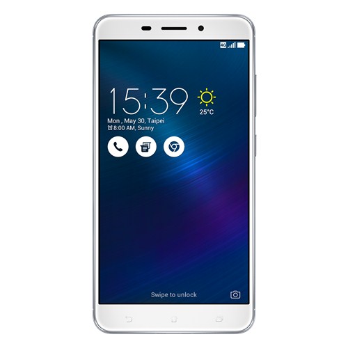 asus zenfone 3 laser silver front