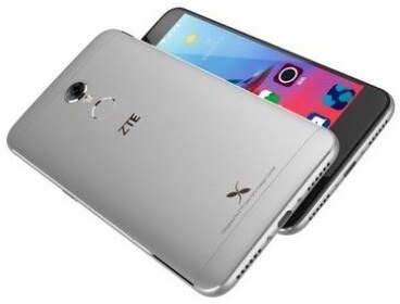 ZTE Small Fresh 4 back and front grey