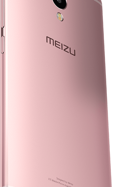 Meizu M3E Pink back