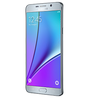 galaxy note 5 front