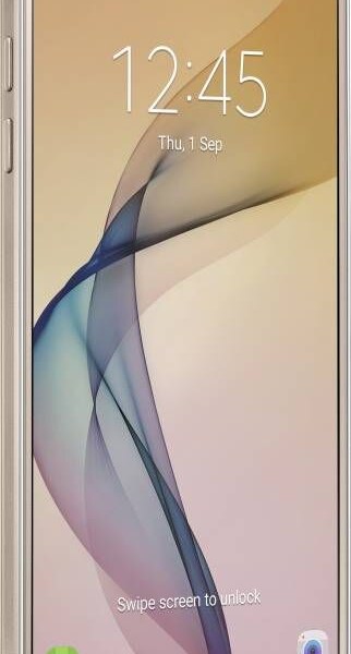 Samsung Galaxy On8 front side