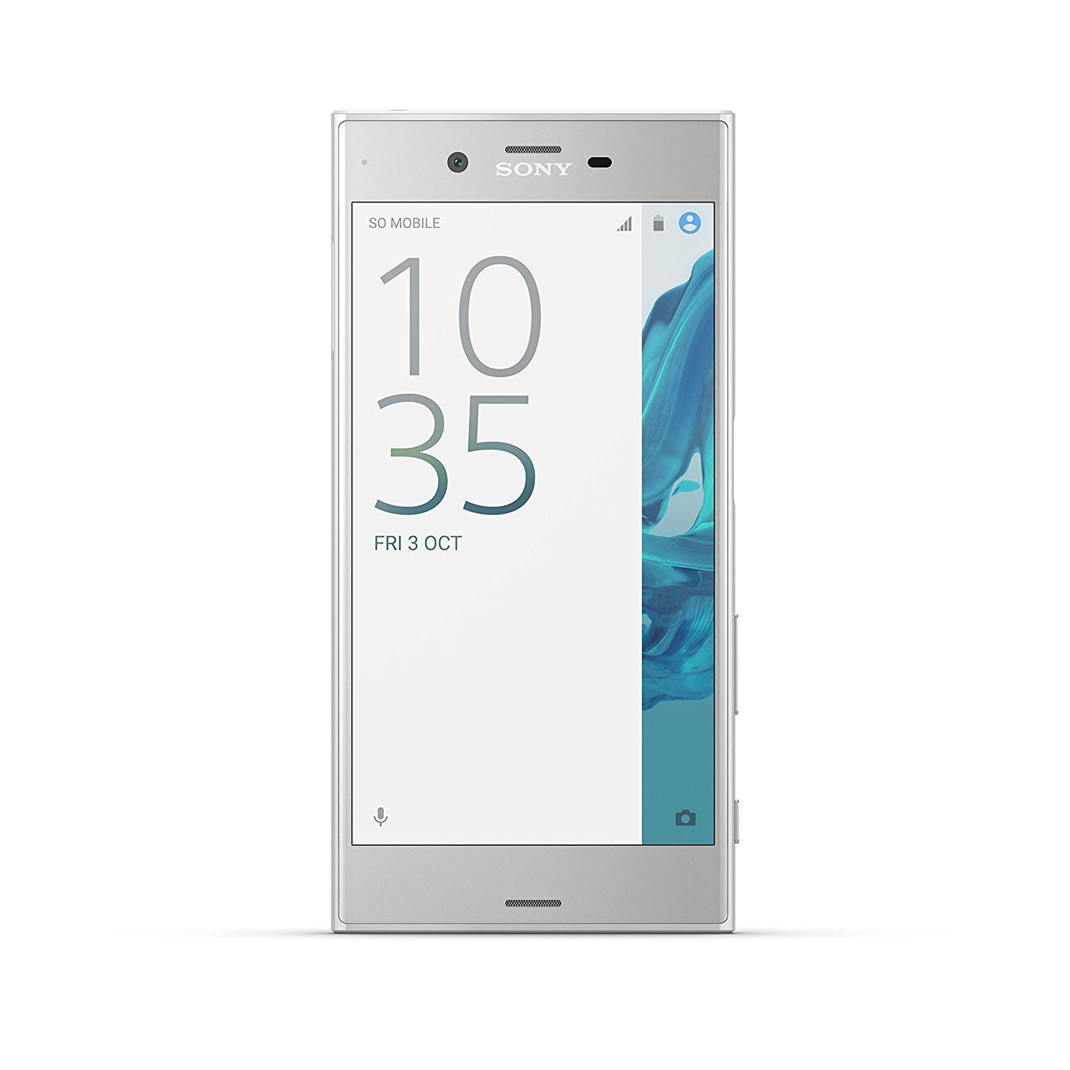 sony's xperia xz platinum front