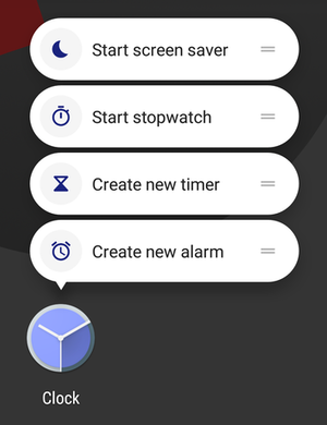 google clock gets the app shortcuts and a smarter stopwatch in version 6.4