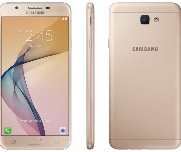 SAMSUNG Galaxy On Nxt gold front back side