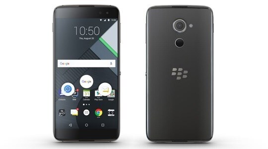 BlackBerry DTEK60 front and back
