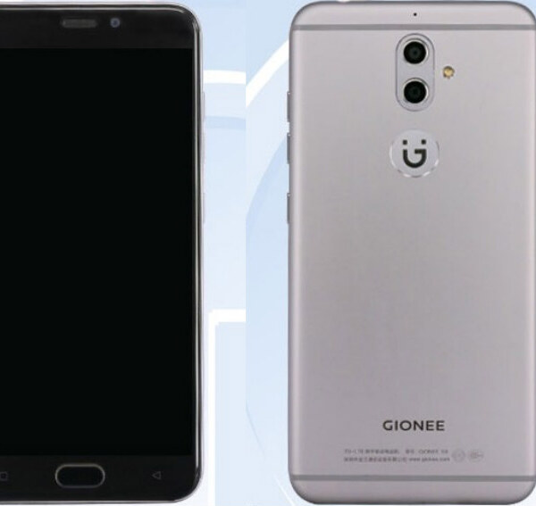Gionee S9 front back side