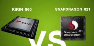 Kirin 960 vs Snapdragon 821