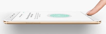 Oppo R9s fingerprint sensor