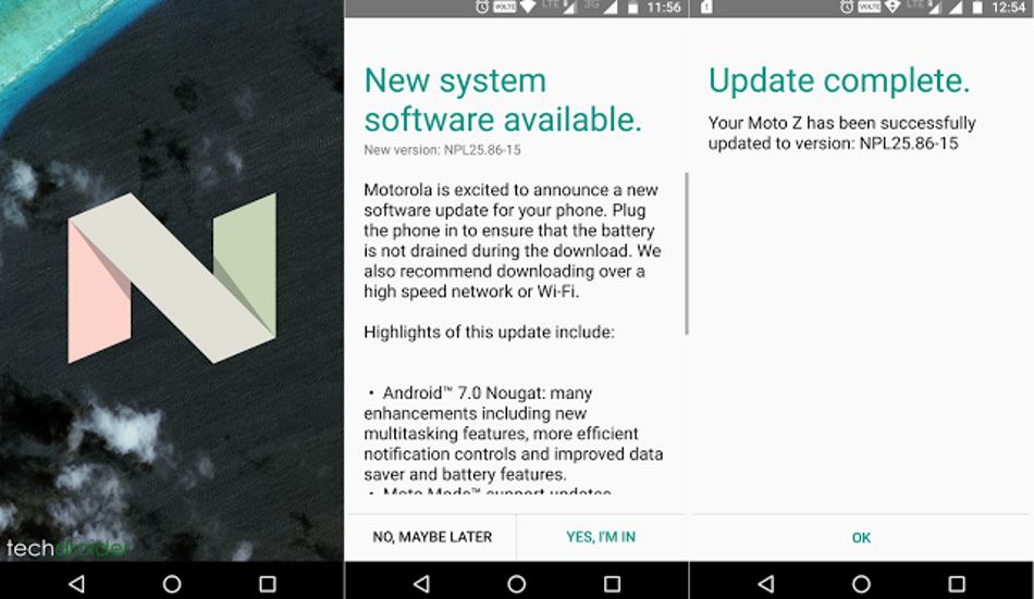 moto z update