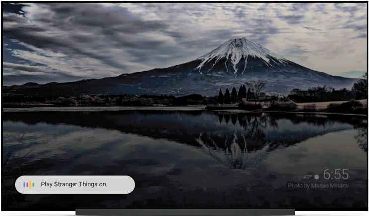 google assistant on tvs