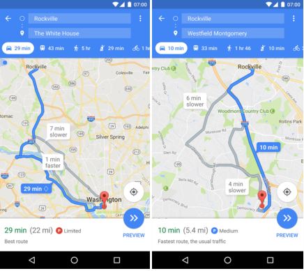 google maps adds parking availability to some users