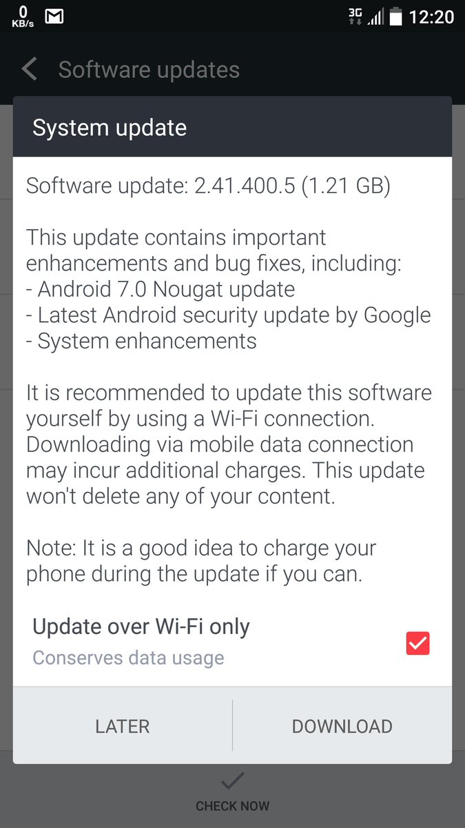 htc 10 nougat