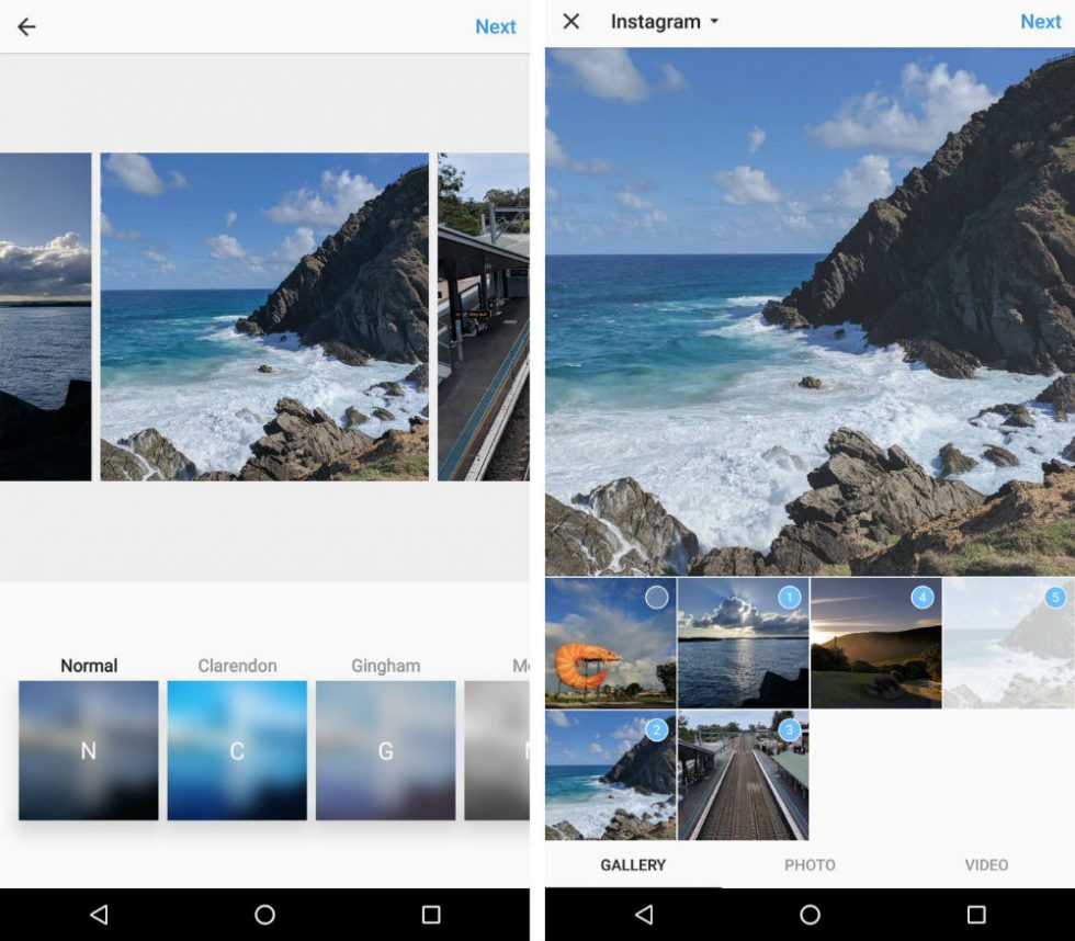instagram 10.7.0 reportedly brings photo album support