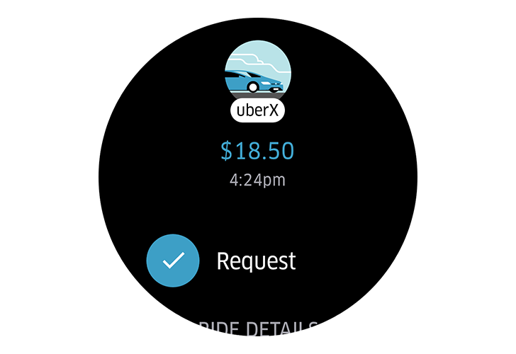 uber is now available on android wear 2.0