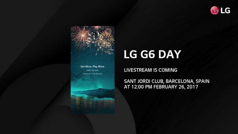 Watch LG G6 Launch Event Livestream from MWC 2017
