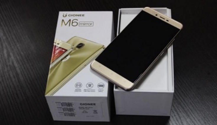 gionee m6 mirror