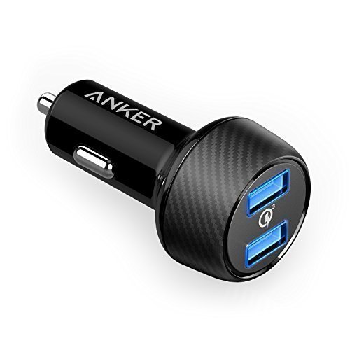 anker’s quick charge 3.0 dual-port car charger