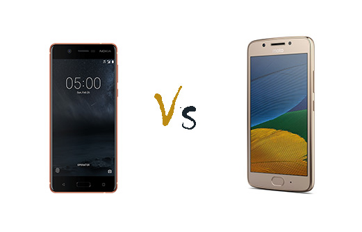 nokia 5 vs motorola moto g5