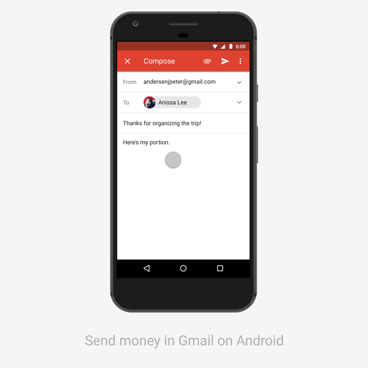 Gmail app on Android