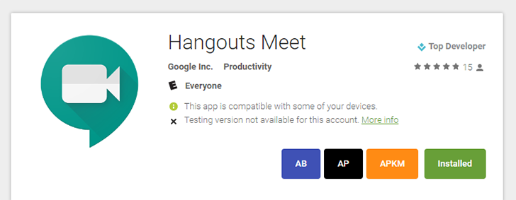 hangouts meet