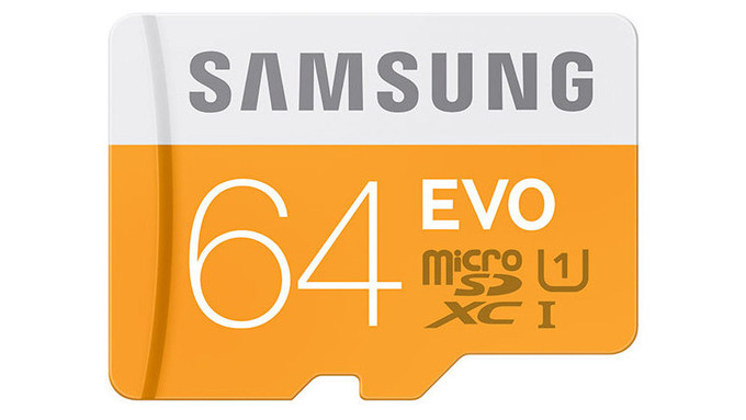 samsung evo 64gb microsd card