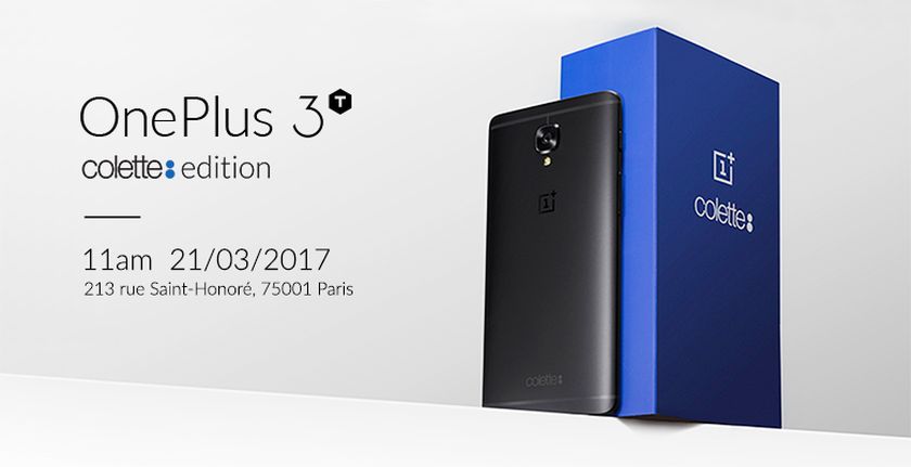 oneplus 3t colette edition