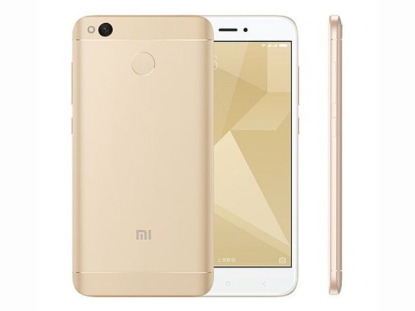 Xiaomi Redmi 4X front back side