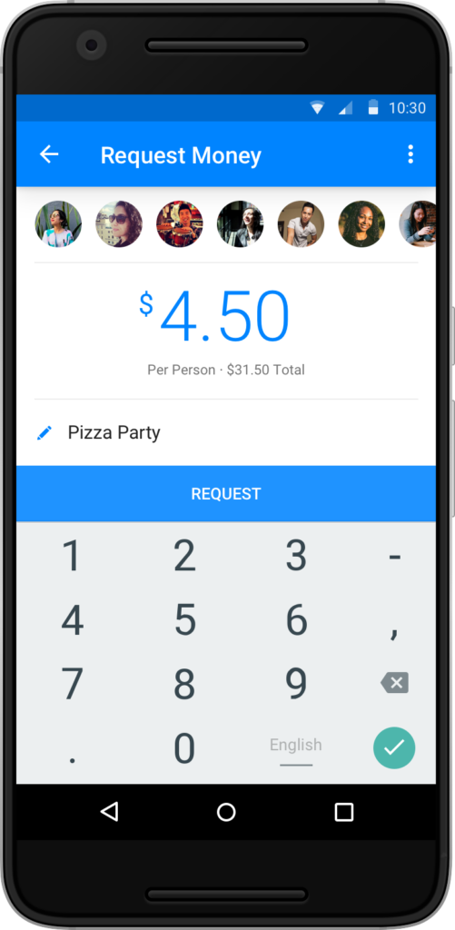 group payments in messenger