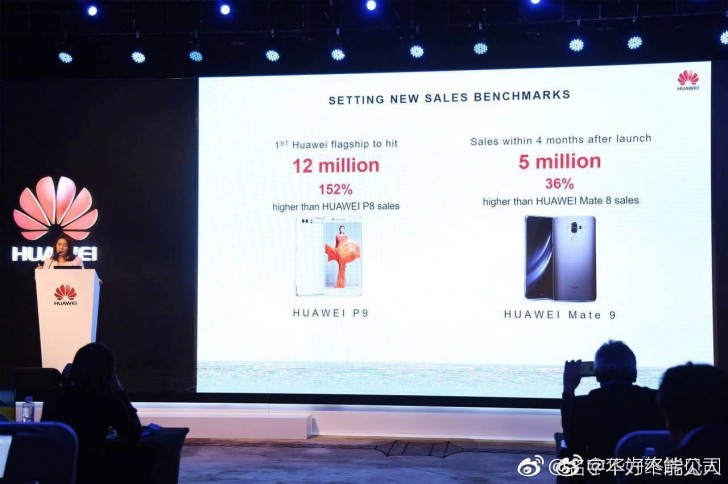 mate 9 5 million sales