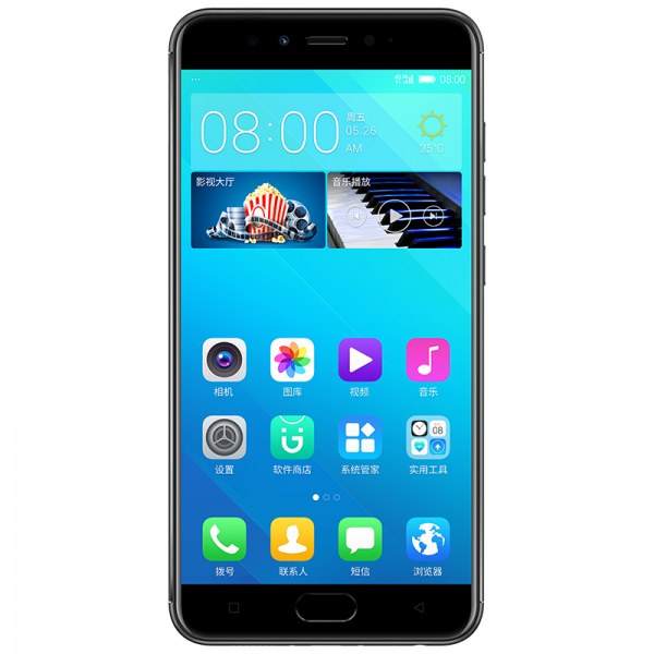 Gionee S10B black front