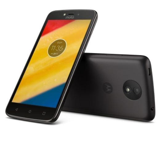 Motorola Moto C front back