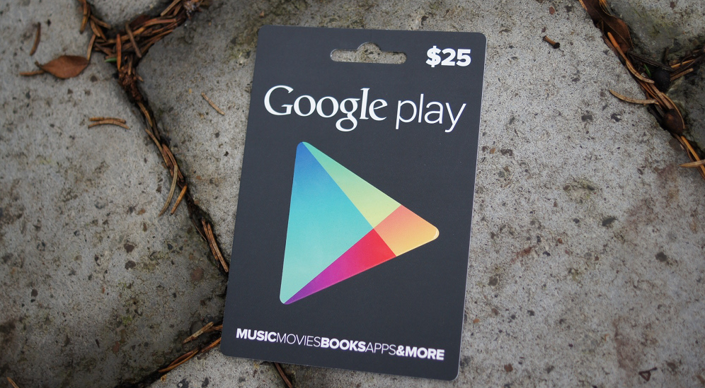 google play e-gift card option quietly disappeared in recent update