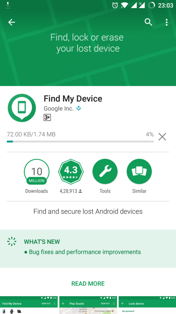 find my device android evice manager