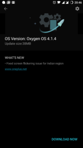 oneplus 3/3t receives oxygen os 4.1.4 update in india