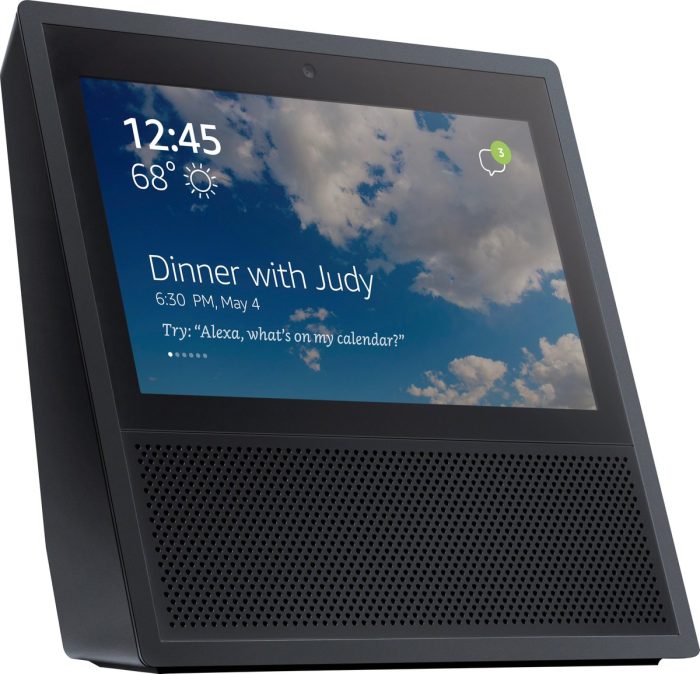 new amazon echo leaks, spotted built-in touchscreen