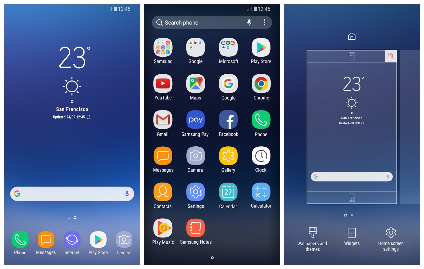 samsung launched its galaxy s8 launcher in play store